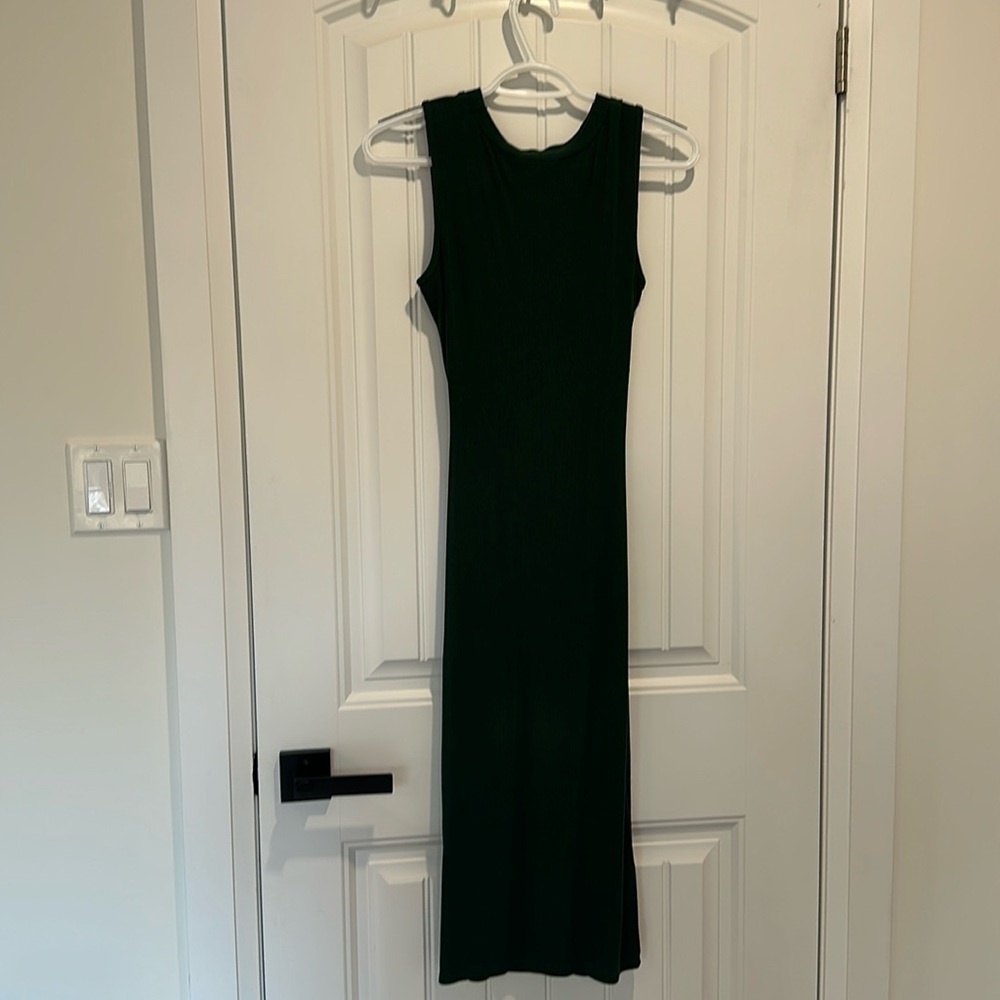 Green Jersey Dress